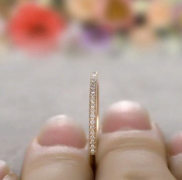 Elegant Rhinestone Wedding Engagement Ring - Sparkling Statement Jewelry