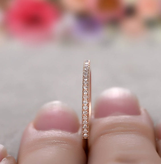 Elegant Rhinestone Wedding Engagement Ring - Sparkling Statement Jewelry